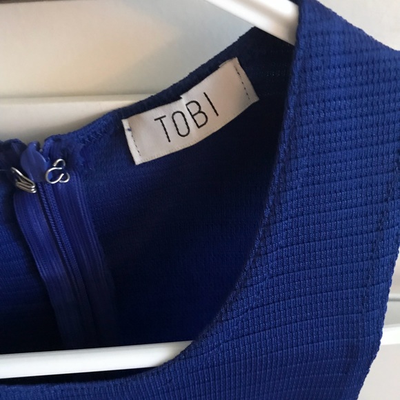 blue tobi dress - Picture 2 of 4